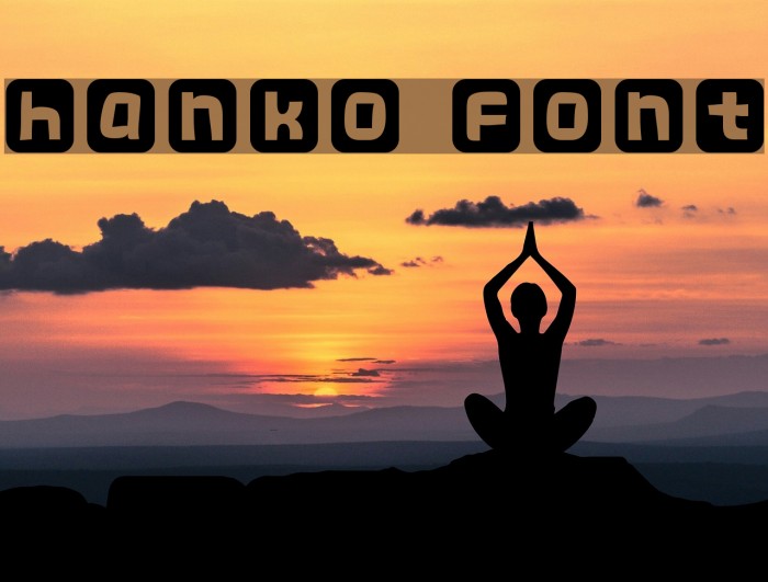hanko Font examples