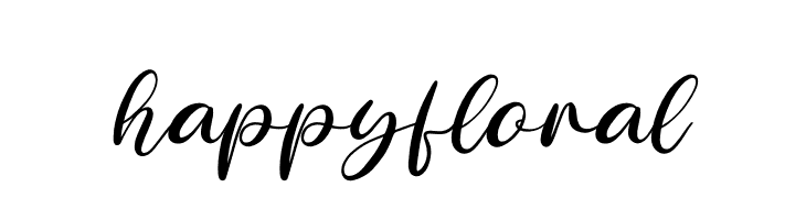 happy floral  baixar fontes gratis