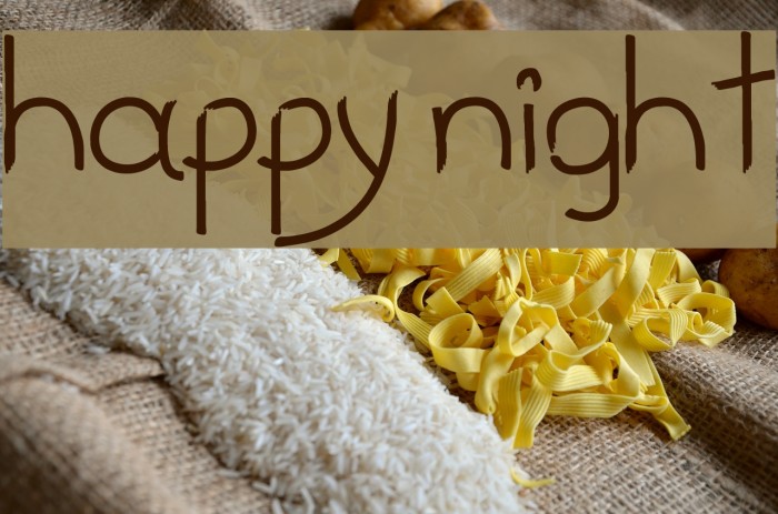 Happy night