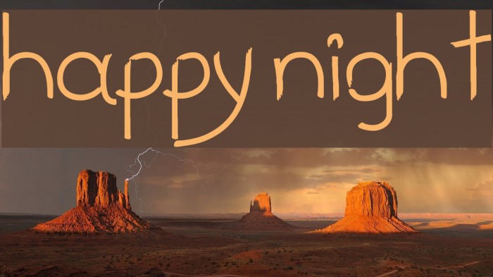 Happy night