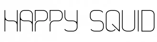 happy squid  Frei Schriftart Herunterladen