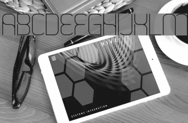 happy squid Font examples