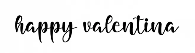 happy valentina  les polices de caractères gratuit tlcharger