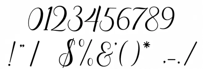 happychristmas Font OTHER CHARS