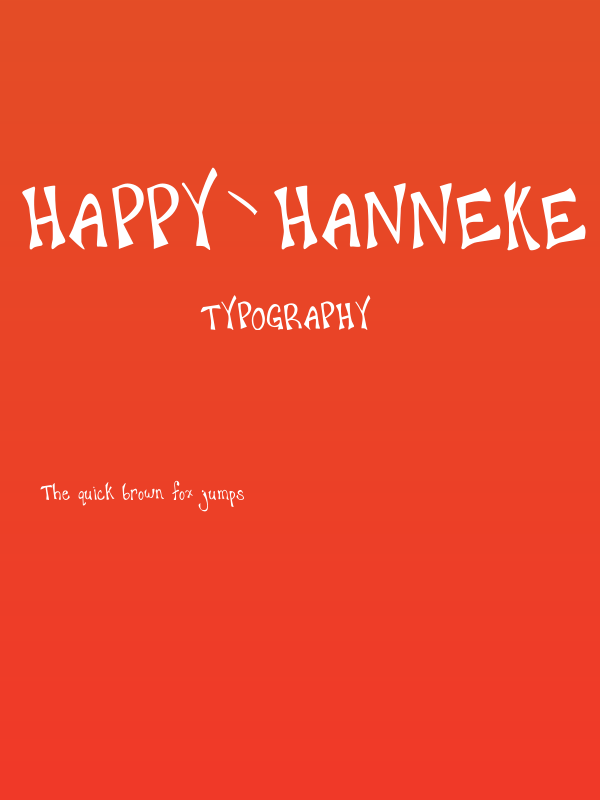 happy`hanneke Poster