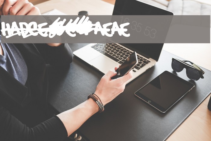 hardcore_pen_alternate Schriftart examples