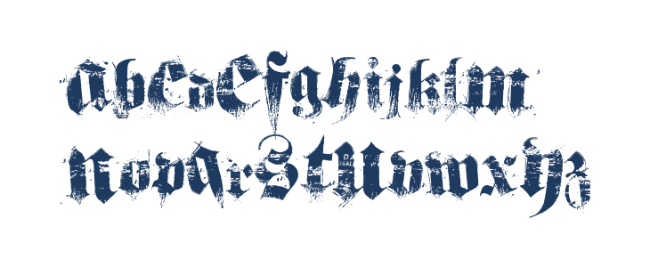 hardcorium Lowercase