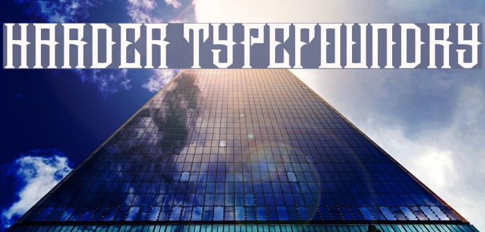 harder typefoundry Font examples