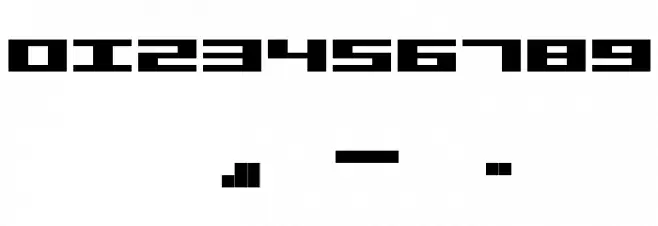 hardware requiem bold Font OTHER CHARS