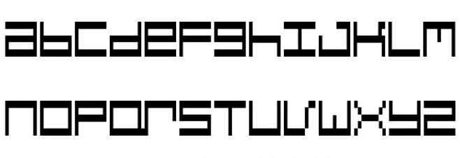 hardware requiem condensed フォント 大文字