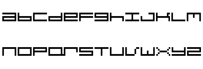 hardware requiem condensed Font LOWERCASE