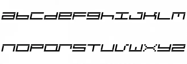 hardware requiem italic フォント 大文字