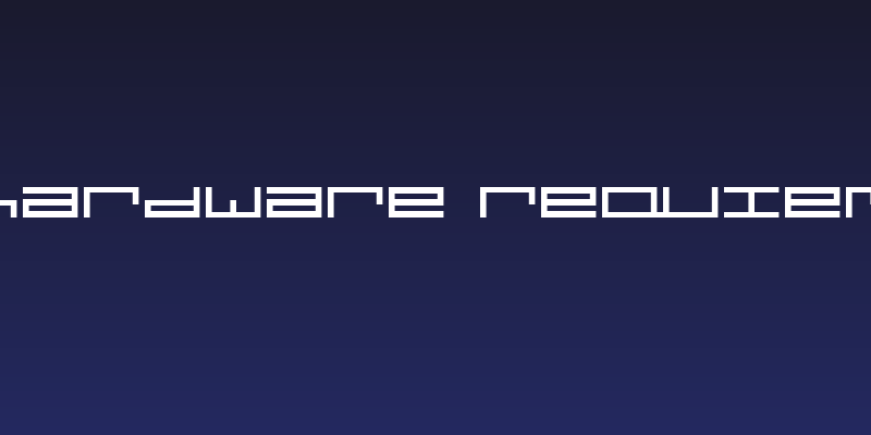 hardware requiem Social Header