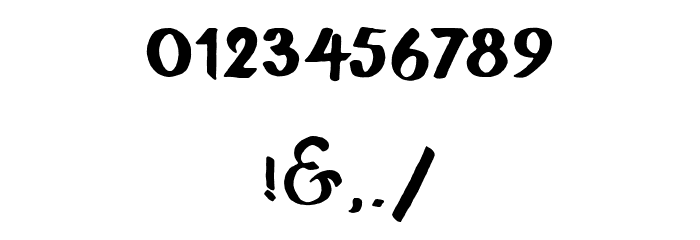 harley Font OTHER CHARS