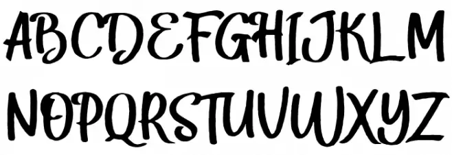 harley Schriftart Groß