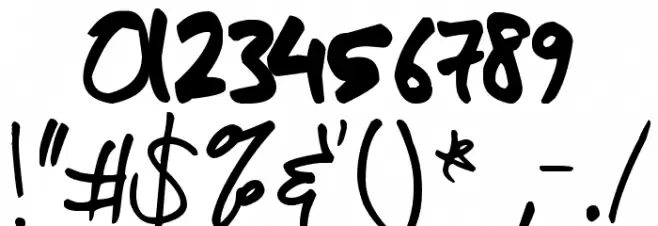 harrison Font OTHER CHARS