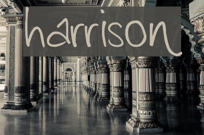 harrison Font examples