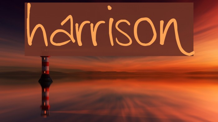 harrison Font examples