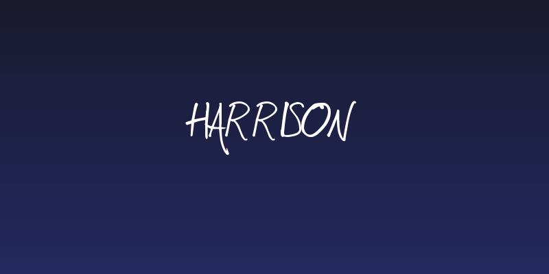 harrison Social Header