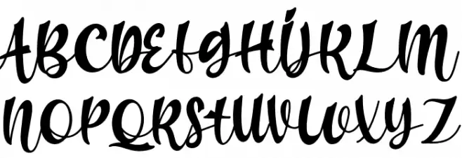 harry sunday - Personal Use 字体 大写