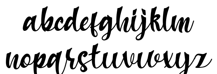 harry sunday - Personal Use Font LOWERCASE