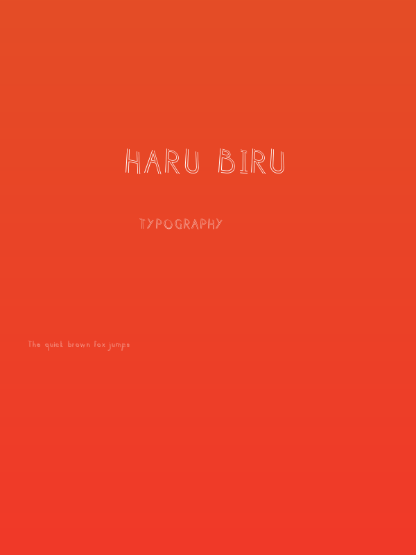 haru biru Poster