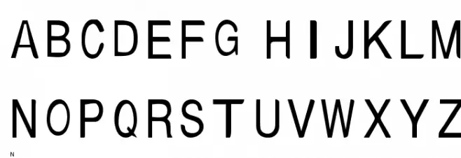 hasans font Schriftart Groß