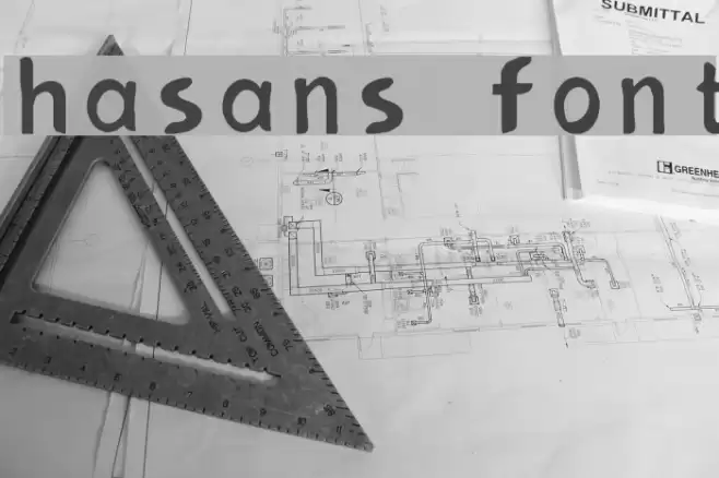 hasans font Font examples