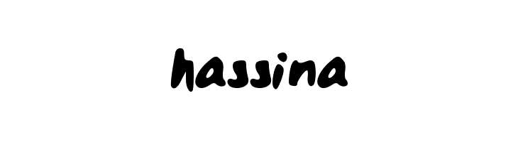 hassina  Free Fonts Download