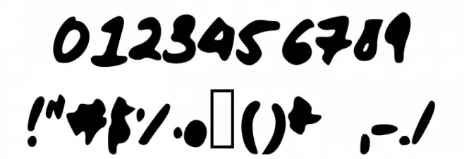 hassina Font OTHER CHARS