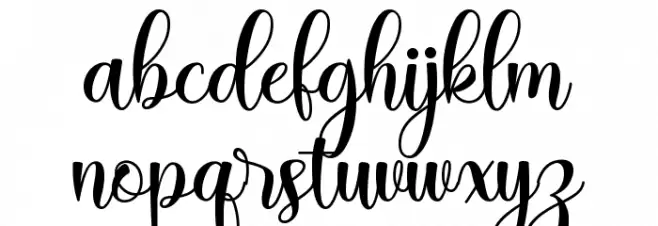 hayslei Font LOWERCASE