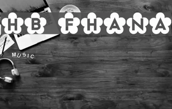 HB FontHANA Font examples
