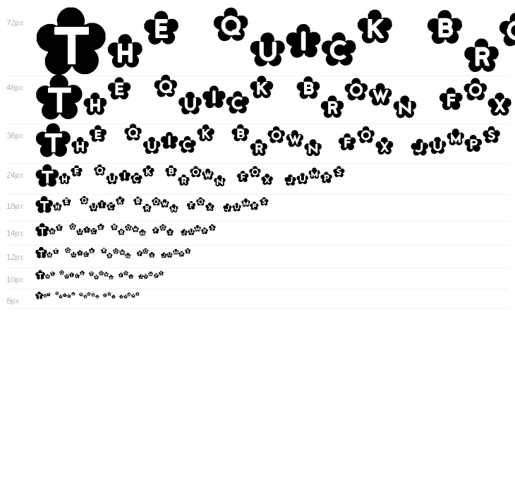 HB FontHANA Waterfall