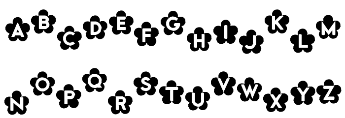 HB FontHANA Font LOWERCASE