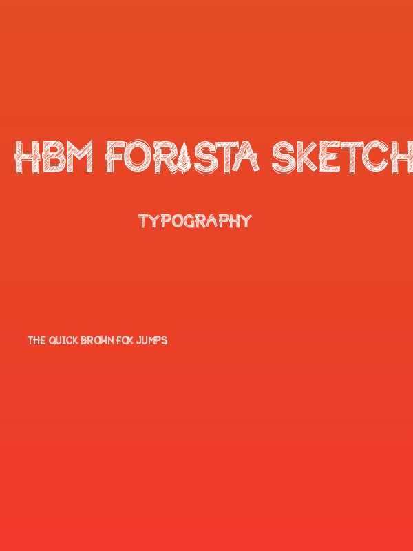 HBM Forista Sketchy Poster