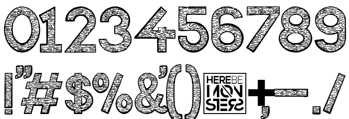 HBM Forista Woody Font OTHER CHARS