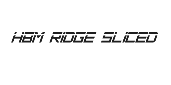 HBM Ridge Sliced Logo