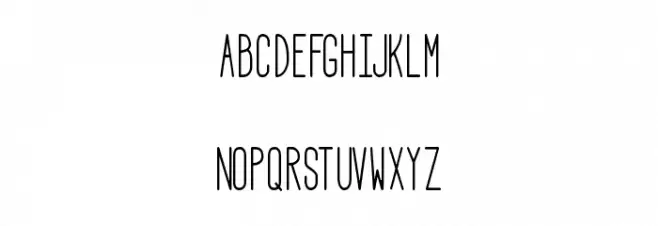 HBM Serenity Condensed Fuentes MINÚSCULAS