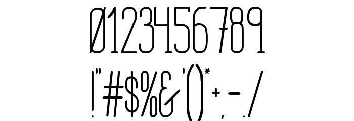 HBM Serenity Serif Title Font OTHER CHARS