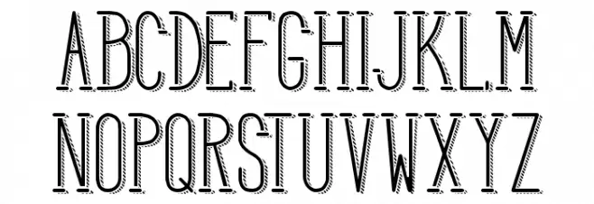 HBM Serenity Sound Schriftart Groß