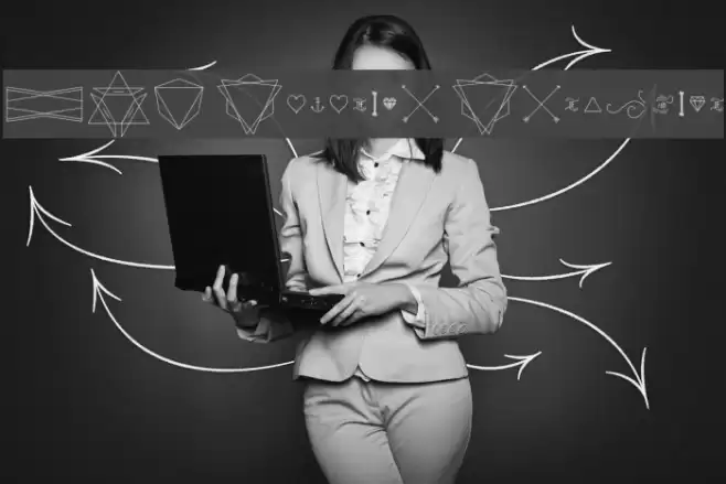 HBM Serenity Symbolism Font examples