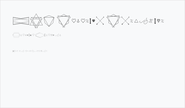 HBM Serenity Symbolism Business Card