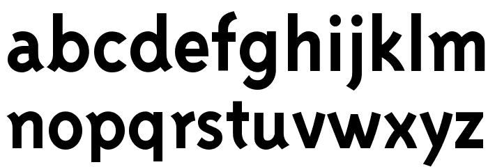 HBO Family Supplement Redesign Font LOWERCASE