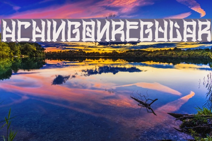 HChingon-Regular Font examples