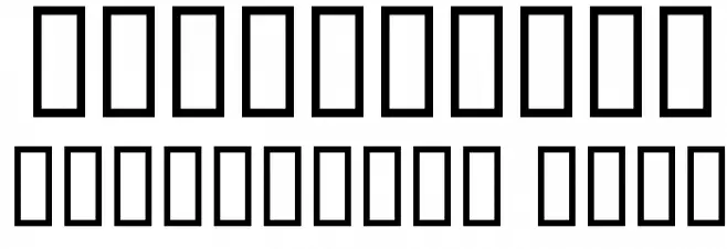 HConquest-Bold Font OTHER CHARS