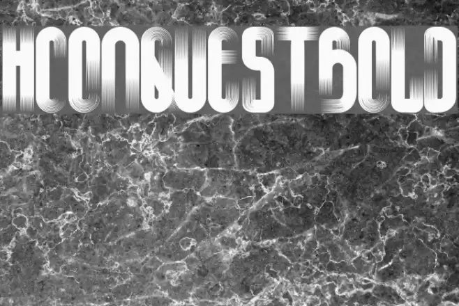 HConquest-Bold Font examples