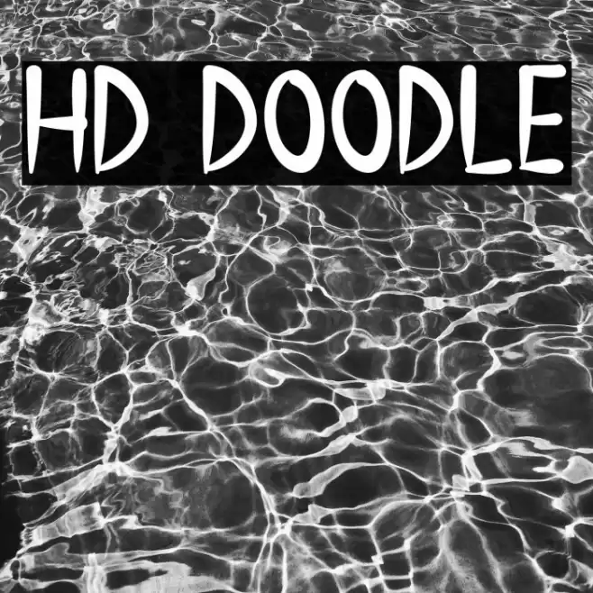 HD DOODLE Font examples