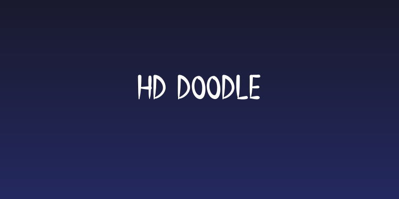 HD DOODLE Social Header