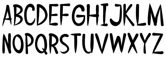 HD DOODLE Font LOWERCASE