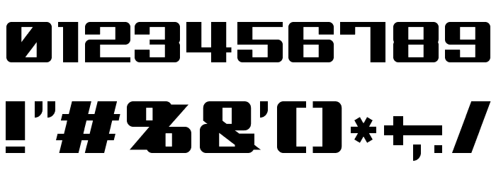 HDF Font OTHER CHARS